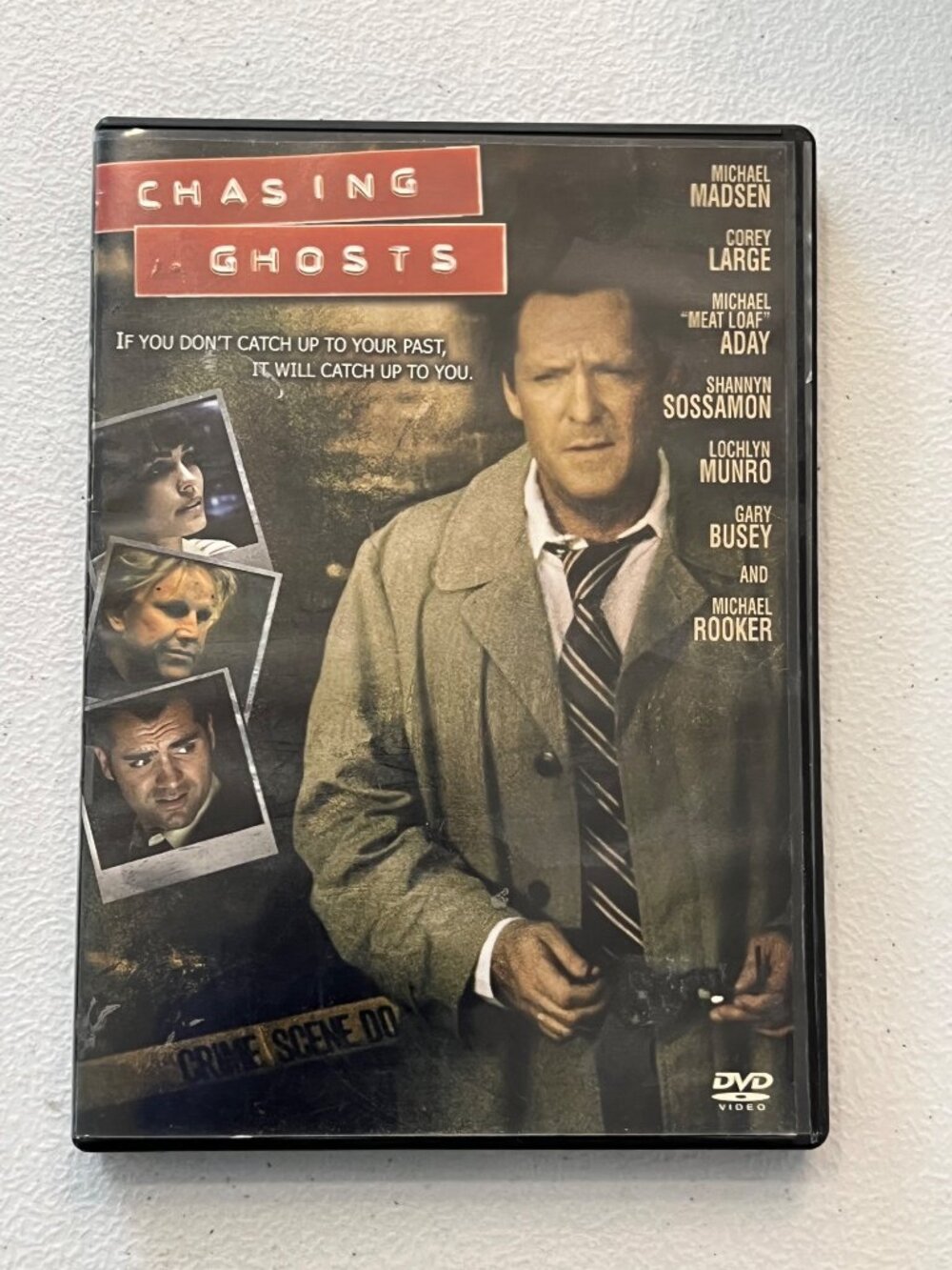 Chasing Ghosts 2005 DVD Crime Drama Movie Michael Madsen Corey Large Pre-Owned